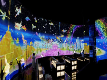 【豊洲】チームラボプラネッツ TOKYO DMM.com 新エリア「身体をアートで知覚する空間」