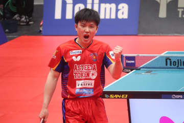 張本智和が3シーズン在籍の琉球退団を発表　驚異の勝率“83.1％”で絶対的エースに君臨、移籍初年度にPO制覇【Tリーグ】