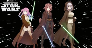 渋谷で銀河の冒険へ！「スター・ウォーズ」×ホロライブが夢のコラボ、5月4日から展示イベント開催