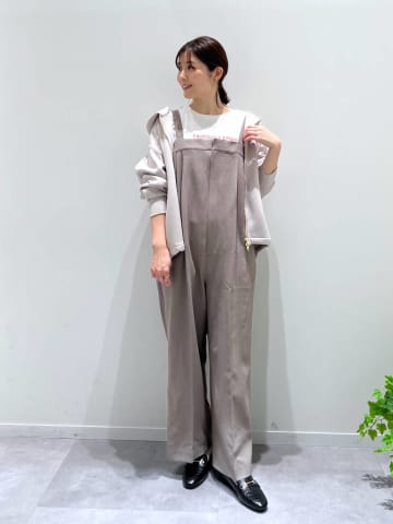 シンプルなのにシャレ見え♡【グローバルワーク】コーデの鮮度を上げる「オールインワン」