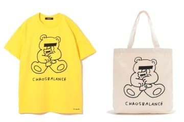 アンダーカバー“長場雄が描く”ベア＆UロゴのコラボTシャツ、トートバッグやキャップも
