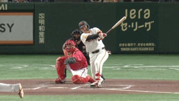 【巨人】「増田陸来たぁ～！！」増田陸がスタメン起用に応える1000日ぶりの打点で先制！