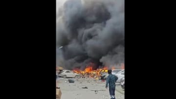 中国・山西省の集合住宅で爆発…1人死亡21人負傷　大量の黒煙とともに炎が激しく噴き出る映像も