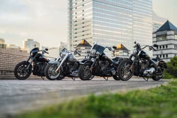 クルーザー・モデルがさらに充実したハーレーダビッドソン2025年モデルに乗る