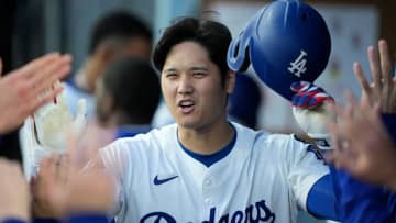 「攻撃陣に活力を与えた」大谷翔平のホームランを指揮官が絶賛　パパ初アーチは「気づきませんでした」