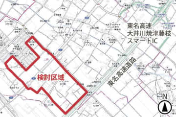 静岡県焼津市／大井川焼津藤枝スマートＩＣ周辺まちづくり事業化検討プロポ公告