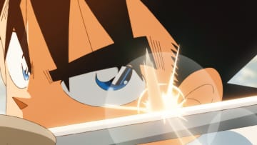 アニメ『真･侍伝 YAIBA』刃（CV.高山みなみ）は雷神剣を自在に操れるようになるため、武蔵から修行を受ける　第4話あらすじ