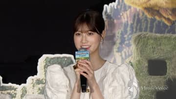 【動画】めるる、超ミニワンピでスラリ美脚　実写映画吹替に初挑戦　山寺宏一から太鼓判
