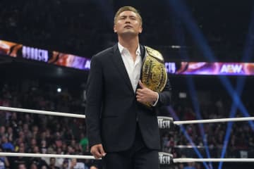 【ＡＥＷ】オカダ・カズチカ　８人タッグ戦で約７年ぶりにケニー・オメガとの対戦実現　ライバル関係再燃
