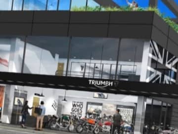 トライアンフ静岡富士グランドオープン　富士山を臨む絶景ラウンジも