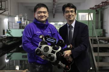 スペースワンと東京海洋大学、AIを活用した水中ドローンの社会実装に向け共同研究契約