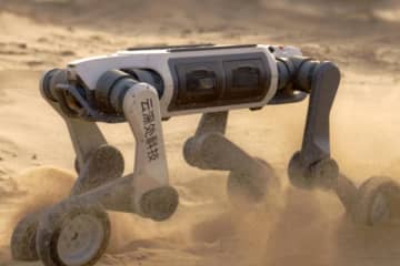 走破性が高すぎる車輪4脚ロボット「Lynx M20」登場。産業向けに強化、より過酷な用途にも