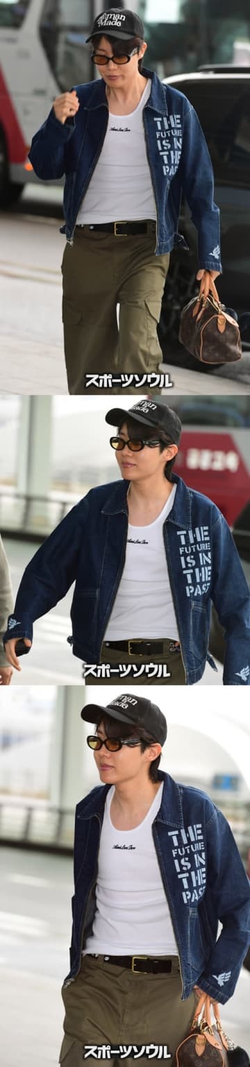 BTS・J-HOPE、日本人デザイナー手掛けるお気に入りブランドの服でインドネシアへ【独自写真】