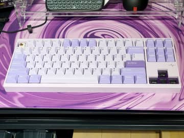 ワイヤレス対応の金属筐体テンキーレスメカニカルキーボード「Crush 80 Pro」がWOBKEYから