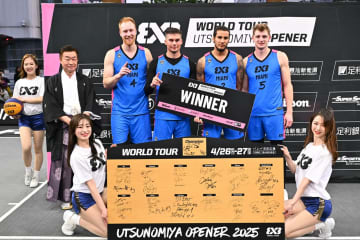 宇都宮で4年連続開催のFIBA3x3ワールドツアー開幕戦（宇都宮オープナー2025）は「MIAMI（アメリカ）」が連覇