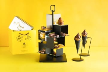 ル・ショコラ・アラン・デュカス×W大阪の夏アフタヌーンティー、ソフトクリームなどショコラ尽くしで