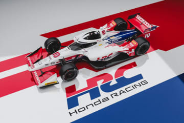 アレックス・パロウ車がHRC特別カラーに。インディカー第4戦でHRC USがメインパートナーに就任