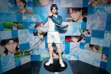 リョーマ、跡部、“黄金の手塚”まで立像で再現!?「アニメ テニスの王子様展」フォトレポート到着
