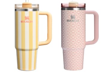 スタンレー“ビーチパラソル風”タンブラー、レトロな花柄やオールピンクのボトルも