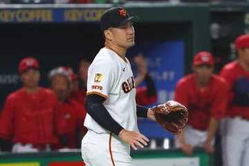 巨人の田中将大、初回いきなり3失点　2死から5連打浴びる