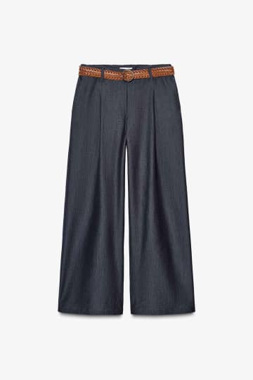 そのまま穿くだけ → 即おしゃれ！【ZARA】40・50代のサマ見え♡「こなれボトムス」