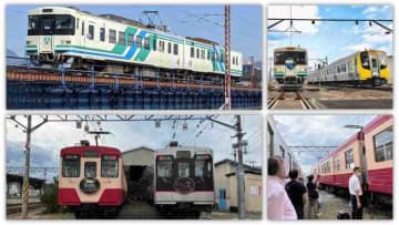 【ローソントラベル】「阿武隈急行 8100形 X 福島交通 1000系 ダブル貸切列車と車庫見学・撮影会 2社コラボツアー」を6月に開催へ