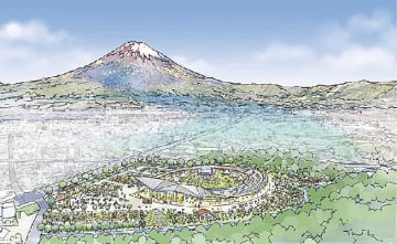 静岡県御殿場市／産業パーク（沿道利便施設）基本構想案、東名御殿場ＩＣ近接地が候補