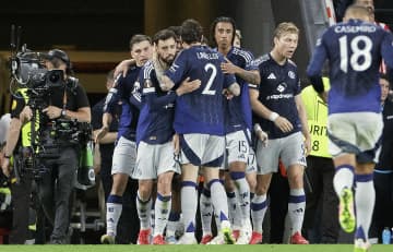 ブルーノ2発のユナイテッドが敵地で3-0の先勝！　アスレティックは厳しい判定でのPK献上＆退場で窮地に…【EL】