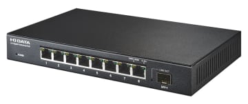 10GbpsのSFP+ポートも備える5/8ポートの2.5Gbps対応スイッチ「BSH-QG」シリーズ、アイ・オーが発売