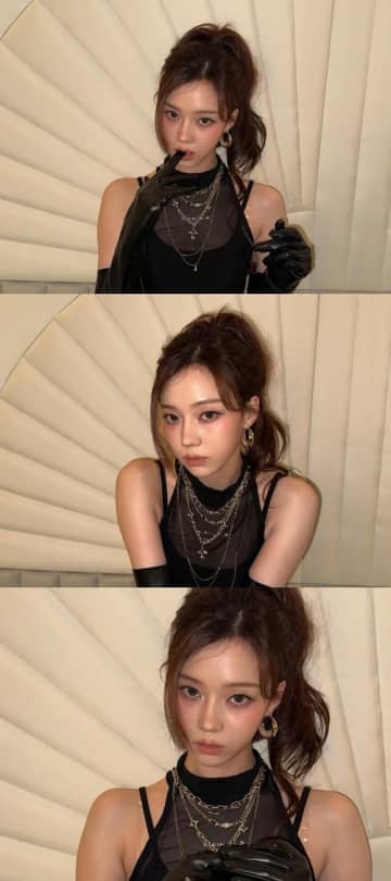aespa・ウィンター、“大人の色気”溢れる黒シースルー姿に反響「その表情は反則」【PHOTO】