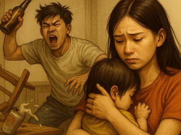 「もう限界…」──酒癖が悪すぎる旦那に振り回される毎日に疲れました