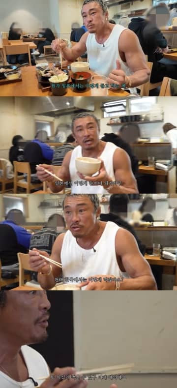 日韓の食事の作法の違いとは？秋山成勲がミディアムレアの豚肉を食べながらレクチャー