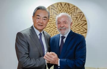 ブラジル大統領、王毅氏と会談