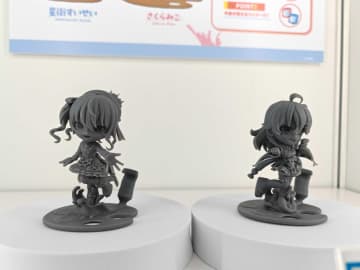 「hololive FIGURE EXHIBITION in AKIBA」にてパルバースのさくらみこさん、星街すいせいさんフィギュアが公開