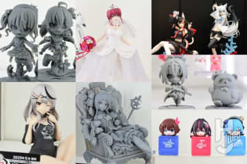 等身大フィギュア「白上フブキ」「大神ミオ」展示や、「 紫咲シオン ～ゴスロリ衣装Ver.～」フィギュア、「ホロライブデフォルメコレクション Vol.3」原型展示など、秋葉原ラジオ会館10F「hololive FIGURE EXHIBITION in AKIBA」開催中【会場展示フォトレポート②】