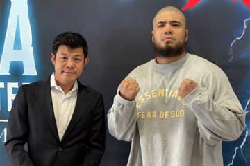 5.24亀田興行に前日本ヘビー級王者参戦「圧倒する試合を」　但馬ミツロがウガンダ選手と激突