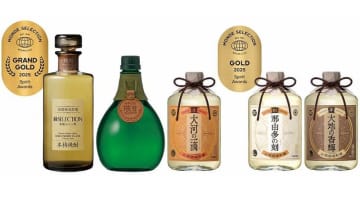 長期熟成貯蔵焼酎にモンドセレクション最高金賞 雲海酒造