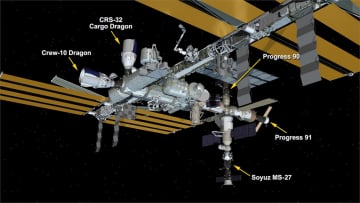 ISS、宇宙ゴミ回避でスラスター噴射–中国の「長征」ロケット破片が接近