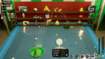 縁日でおなじみのボールすくいと射的が融合した「ボールすくいフレンズ」がSteamでリリース！
