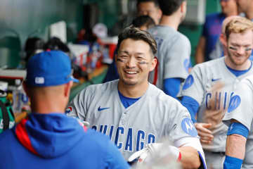 鈴木誠也 昨季新人王・スキーンズからの一発含む2打席連続8、9号ホームラン！ OPSなど打撃成績もMLBトップクラスに