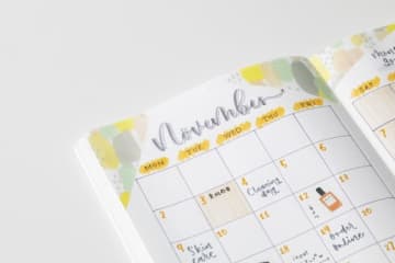 手帳が続かない人へ！空白も楽しめる「かわいい工夫」アイデア3選