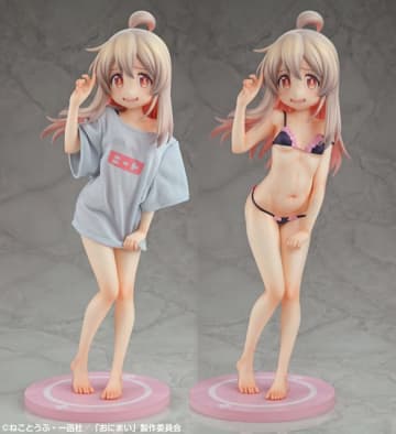ちょっぴり大人な下着姿＆ゆるTシャツ姿、どっちがお好き？「おにまい」まひろ、1/4スケールで巨大フィギュア化！