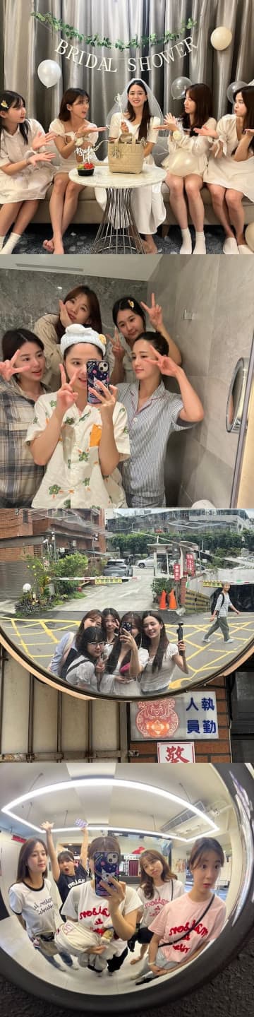 5月に結婚する『太陽を抱く月』女優、5姉妹でわちゃわちゃ台湾旅行！“幸せのお裾分け”【PHOTO】