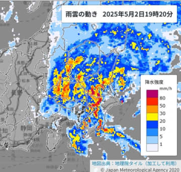 【速報】埼玉南部に大雨・洪水警報