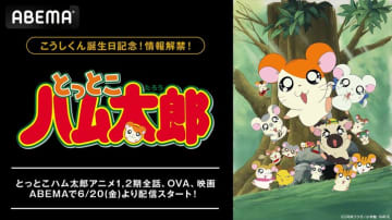 『とっとこハム太郎』TVアニメ全296話＆“独占先行”のOVA・劇場版が配信スタート！6/20から毎日放送も決定