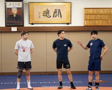 ＜レスリング＞【写真集】ステバン・ミチッチ（2023年世界王者＝セルビア）レスリング教室