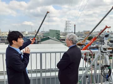 『news オードリー』若林正恭が八潮市道路陥没事故現場を取材＆埼玉県知事を直撃「日本インフラ危機MAP」も公開