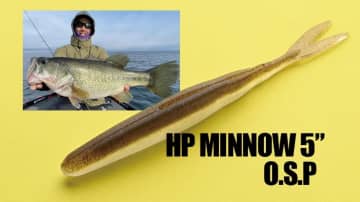 「小魚が逃げる」その瞬間を演出『HPミノー（O.S.P）』に待望の5インチモデルが登場！