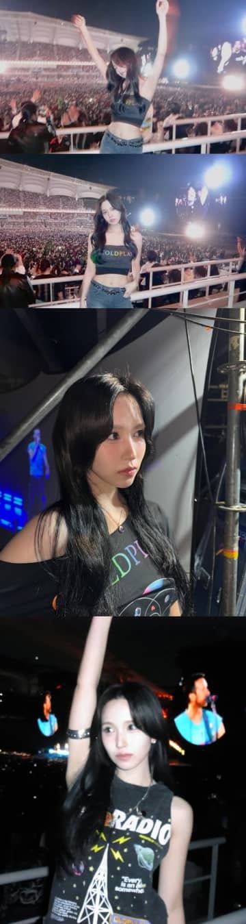 「“お姉さん感”が上がってる…」TWICEミナ、“はっちゃけ姿”も美しすぎてメロメロ「ガチで美しい」【PHOTO】