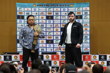 【新日本】5.4福岡、IWGP世界戦へ後藤とカラムが意気込み表明「後藤革命は2日後に終わる」